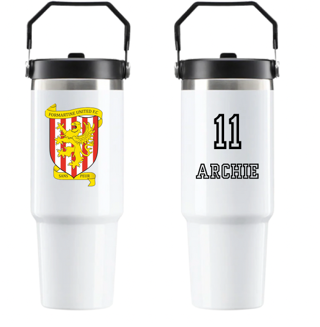 30oz Stainless Steel Tumbler With Handle