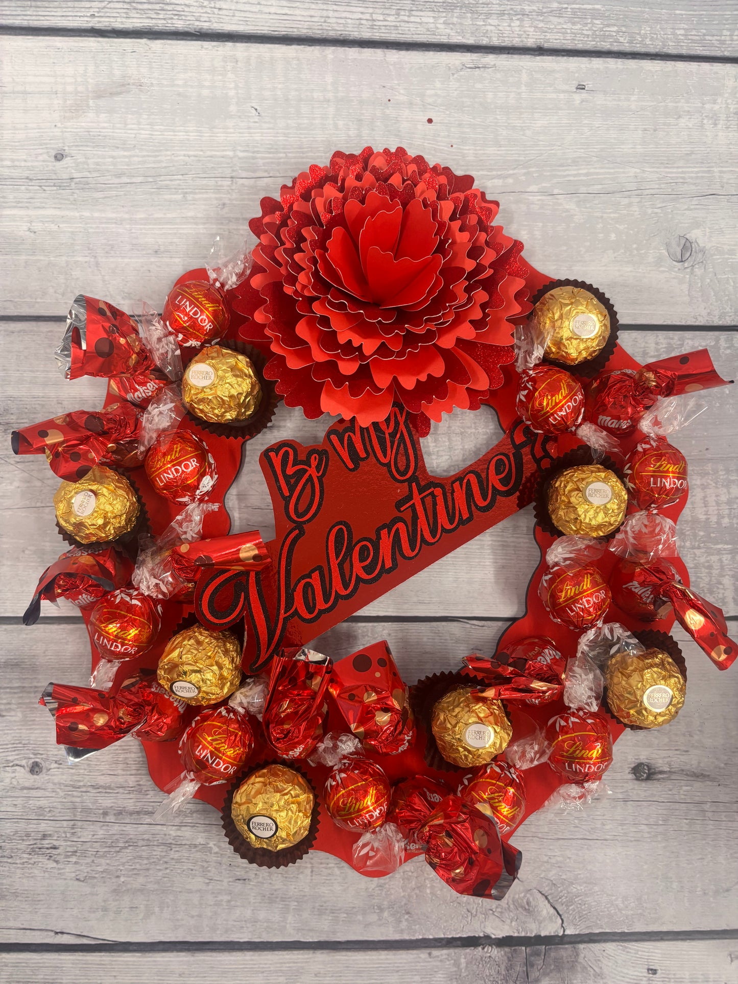 Valentine Red Wreath