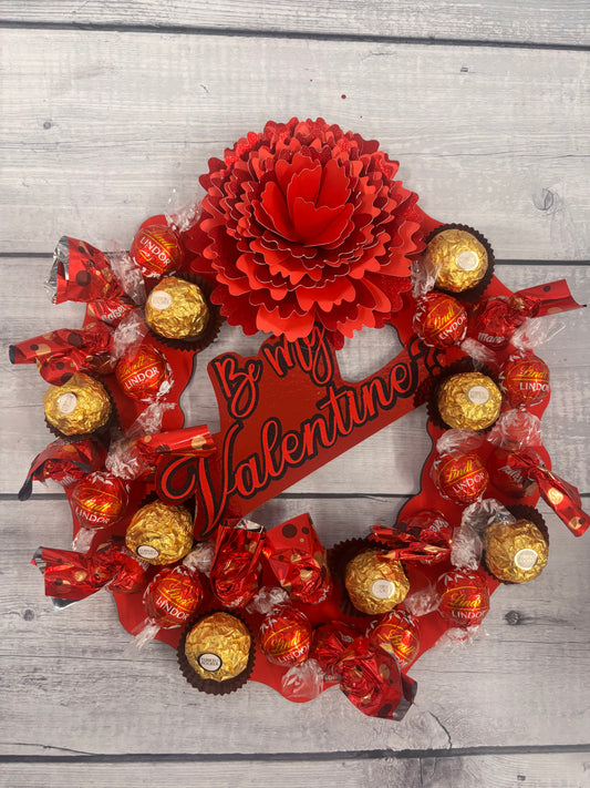 Valentine Red Wreath