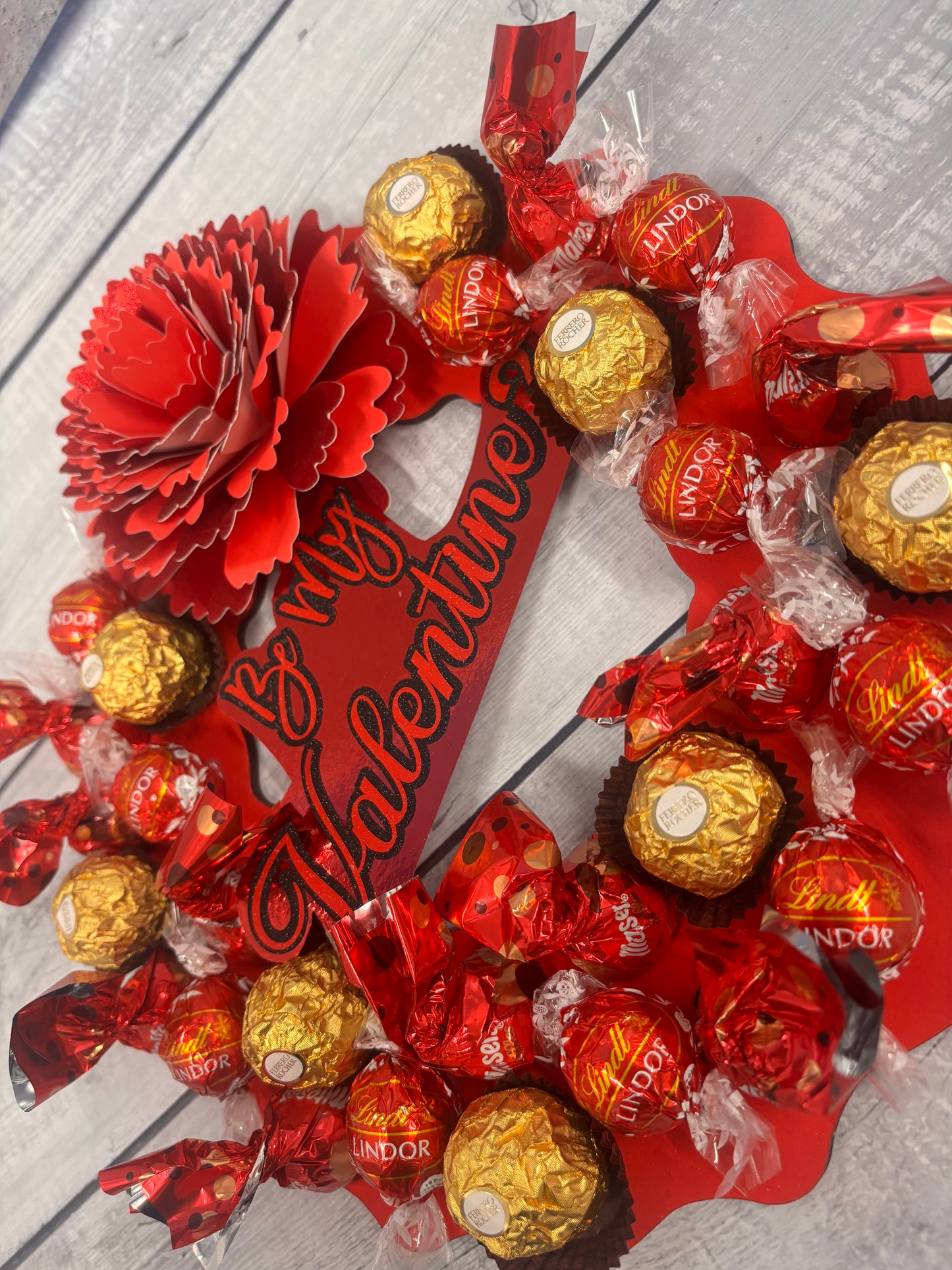 Valentine Red Wreath