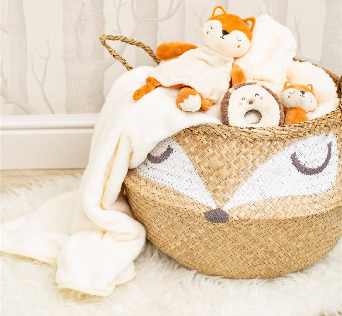 Woodland fox basket