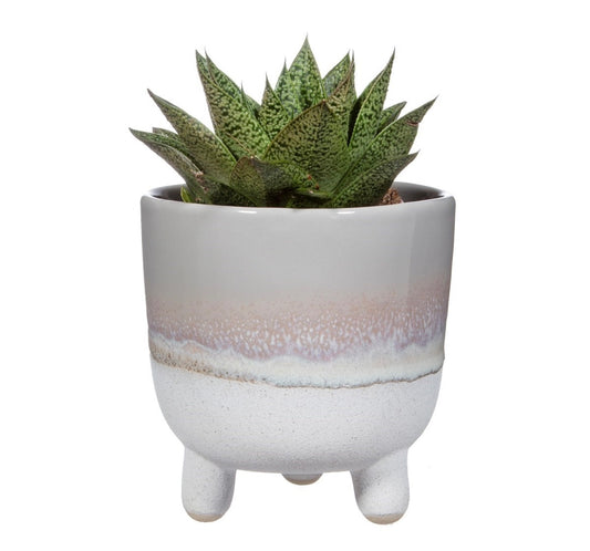 Mojava Glaze Grey Large Planter