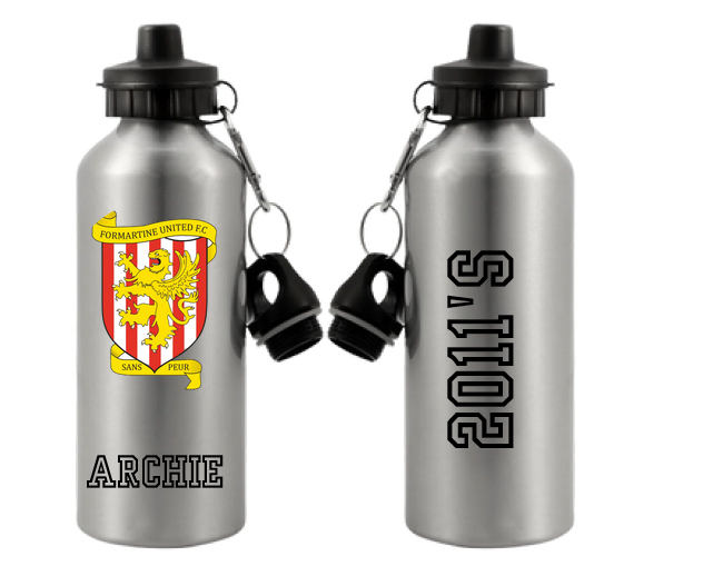 Personalised water bottles